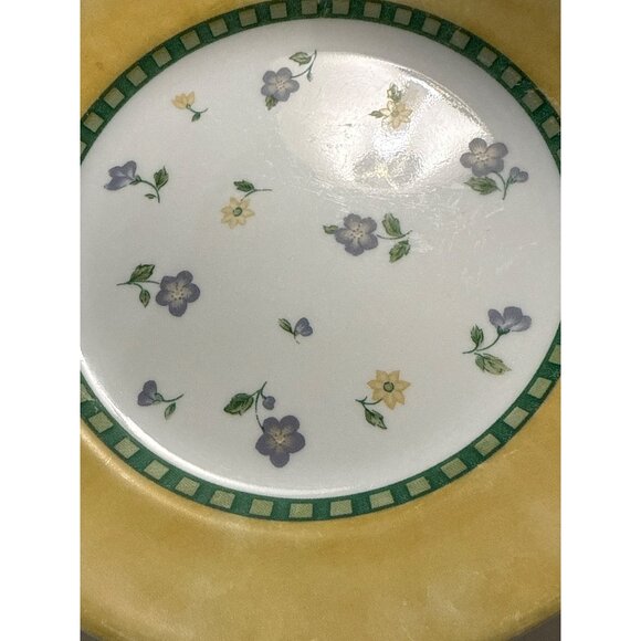 3 CorningWare Classical Garden Pattern Luncheon Plates 8.5-Inch Made In USA - Picture 3 of 5